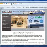 Industrial Web Design Example