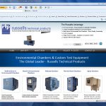 Industrial Web Design Portfolio Example