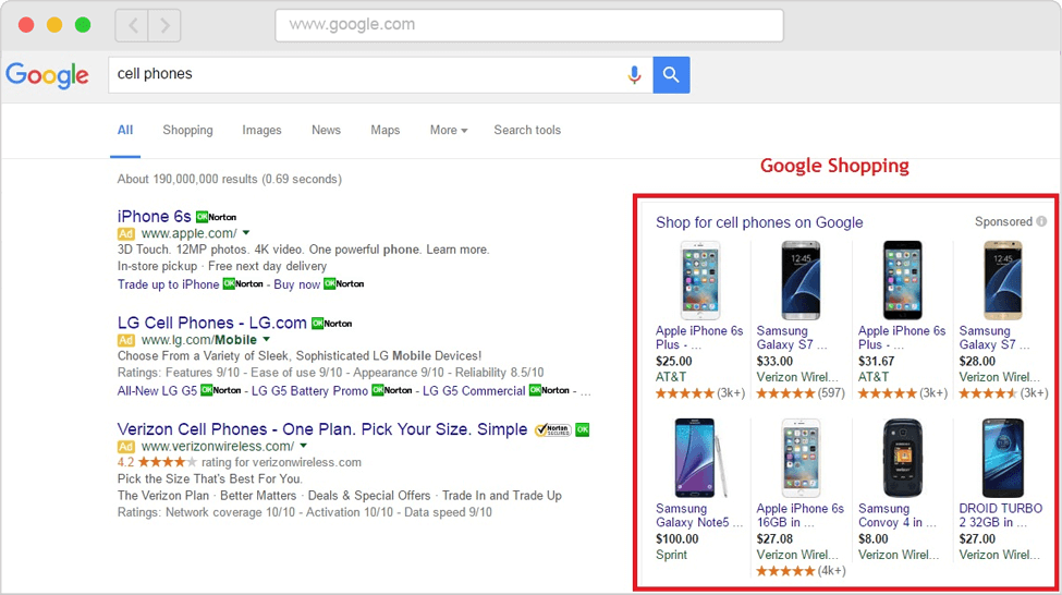 google-shopping-e-commerce-web-designers-developers